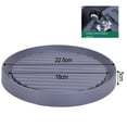 thumbnail image 2 of Bgsha 2 Pcs Support de Plante Roulant Rond avec Roues, Base de Pot de Fleurs Intérieur et Extérieur, 2 of 9