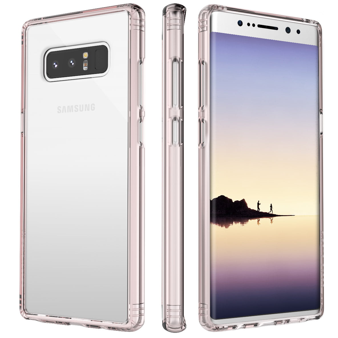Saharacase Ocl-S-N8-Rog/Cl Classic Case For Samsung Galaxy Note 8, Rose Gold