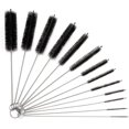 thumbnail image 1 of KAIYANG 13 piezas, cepillos de limpieza de botellas, juego de cepillos de manguera de nailon para limpieza de tubos de ensayo (negro) TAMAÑO 1, 1 of 5