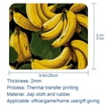 thumbnail image 5 of Banana Printed Square Mouse Pad, 8.3x9.8 Inch Non-Slip Rubber Bottom Gaming Mouse Pad for Office Use, 5 of 6