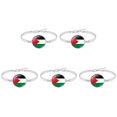 thumbnail image 1 of Pulseras Con Países Retro Multicapa para Mujeres Y Hombres (XSWX6079) Rojo, 1 of 2