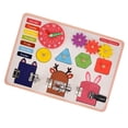 thumbnail image 2 of Jouet de Conseil Occupé, Jouets de Fabrication Exquis Multifonctionnels Conseil Occupé pour les Enfants JQN- Smart Fun Conseil Occupé, 2 of 8