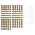 thumbnail image 2 of Pants Buttons, 125 Sets Stainless Steel User Friendly Thread Rivet Button Pointed Screws Design Multifunctional 5 Petals Flower Pattern Stylish  for Caps, 2 of 7