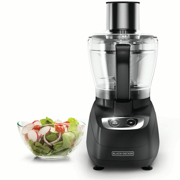 BLACK+DECKER 8Cup Food Processor, Black, FP1700B