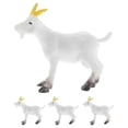 thumbnail image 2 of Animal Goat Model Mini Simulation PVC Farm Animals Goats Sheep Model Ornaments Lifelike Appearance Desktop Display 4Pcs, 2 of 5