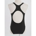 thumbnail image 4 of IEFIEL Kids Girls One Piece Swimsuit Racer Back Swimwear Quick Dry Bathing Suit A Black 16, 4 of 7