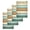 Brown Light Blue, variant on Farmhouse Teal Brown Kitchen Dish Towels for Drying Dishes Set of 2, Vintage Ombre Wooden Waffle Weave Microfiber Hand Tea Bathroom Towels Quick Dry & Absorbent Towel 15.7x23.6