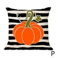 thumbnail image 2 of Autumn Maple Leaf Pumpkin Pillowcase 45*45cm Fall Home Cushion Decor Throw Pillow Cover B2K7, 2 of 8