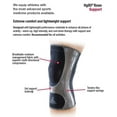 thumbnail image 3 of Mueller Hg80 Knee Support, Black, Extra Small, 3 of 8