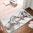thumbnail image 4 of Logiee Running White Horses Print Welcome Mats for Entryway,Door Mat for Front Door,Entry Mat,Doormat for Garden, Garage, Patio, Home, Porch Decor, 4 of 7