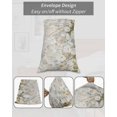 thumbnail image 7 of Floral Flower Pillow Covers Queen Size 2 Pack, Modern Oil Painting Watercolor White Soft Bed Throw Pillowcases Breathable Cooling Long Lumbar Body Pillow Sham Cover for Bed Sofa 20''x30'', 7 of 7