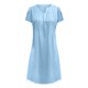 thumbnail image 3 of Vestido de Verano Casual, Suelto Impreso sin Mangas con Cuello en V Conjunto Superior para Fiesta, Uso Diario Y de Verano, 3 of 6