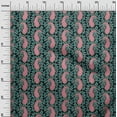 thumbnail image 2 of oneOone Polyester Lycra Fabric Floral & Paisley Block Fabric Prints By Yard 56 Inch Wide, 2 of 4