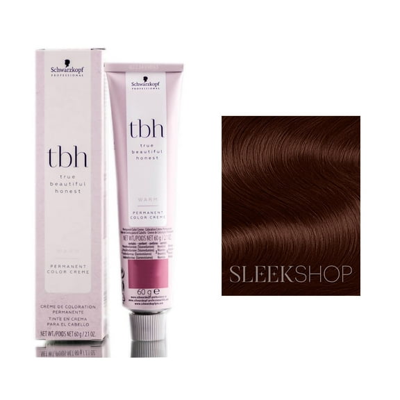 Schwarzkopf TBH Warm Permanent Color Creme - 6-84W / Dark Blonde Red Beige