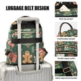 thumbnail image 3 of FORMRS Mini Backpack Purse for Women Travel Daypack Casual Shoulder Bag, Brown Christmas Gingerbread, 3 of 7