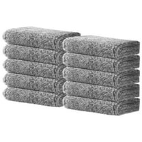 Dish Washing Rags Kitchen Cleaning Cloths 10 Pack Bamboo Charcoal Dish Cloths Reusable Absorbent Towels for Home Use