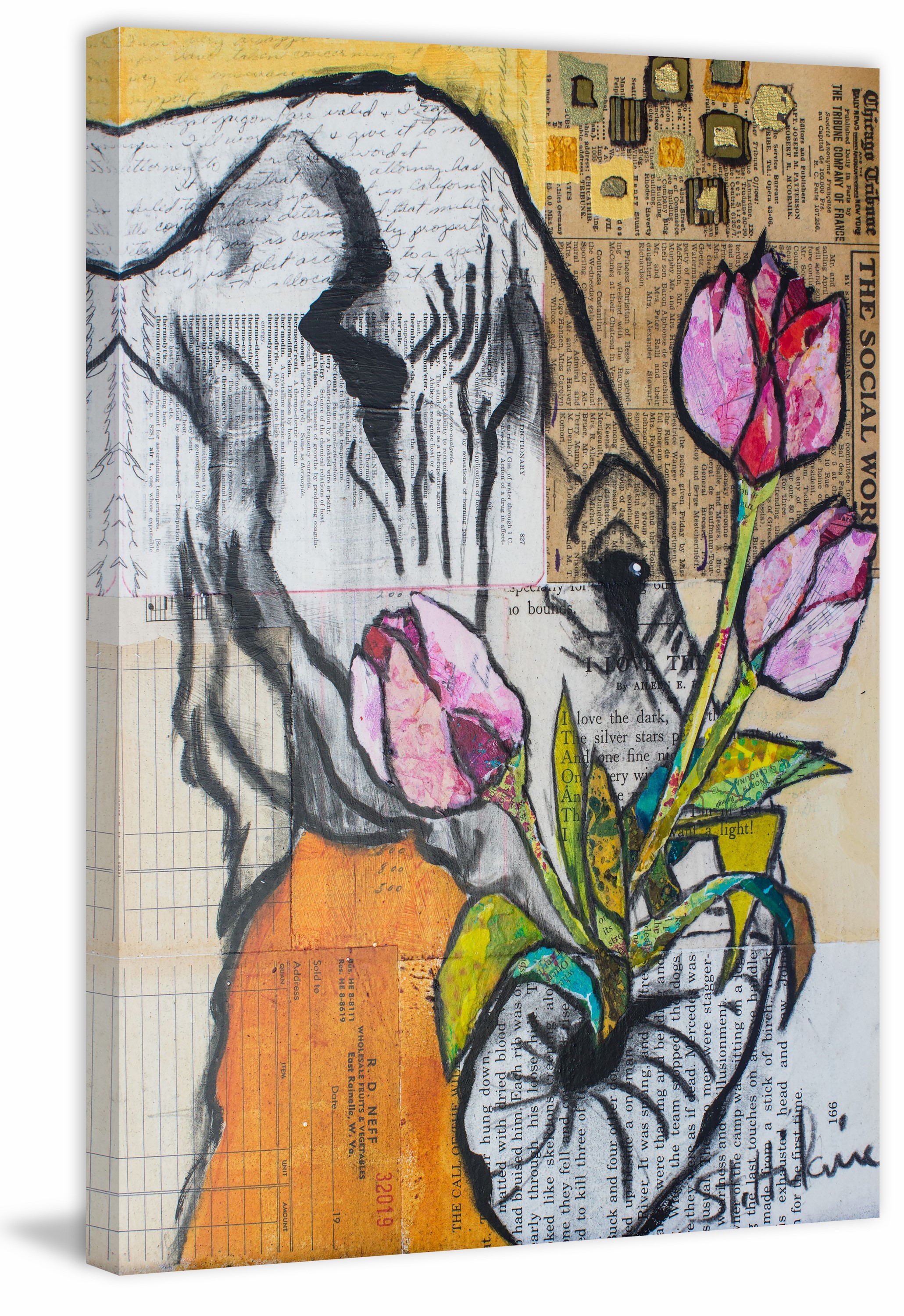"Be Thankful" Painting Print on Wrapped Canvas