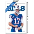 thumbnail image 3 of NFL Buffalo Bills - Josh Allen Feature Series 23 Wall Poster, 14.725" x 22.375" Framed, 3 of 5
