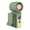 Green, variant on Portable Hands-Free Mini Fan with 4-Speed Turbos, Rechargeable Handheld Clip-On Design, 360° Adjustable Breeze, LED Display, Fast Charging for Travel, Outdoors, Office, and Events