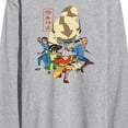 thumbnail image 3 of Avatar - The Last Airbender - Aang Group - Men's Long Sleeve T-Shirt, 3 of 5