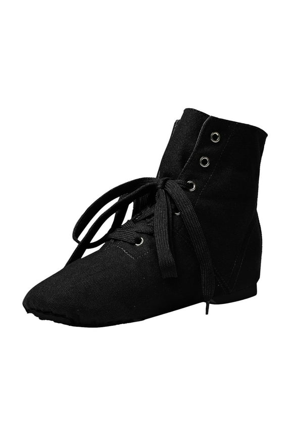 Canvas Jazz Dancing Sneakers Ballet Dance Boots for Girls Boys (Toddler/Little Kid/Big Kid) Soft Soled Shoes
