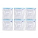 thumbnail image 1 of 6 Pcs Vacuum Storage Bag Space Saving Good Sealing Transparent Reusable Vacuum Sealer Bags for Food Clothes 26x34cm/10.2x13.4in, 1 of 5