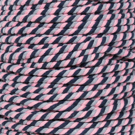 Super Soft 3 Strand Twisted Cotton Rope - Multiple Colors to Choose from in Various Diameters and Lengths