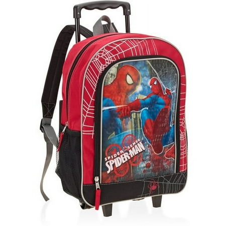 16" Spiderman Rolling Backpack