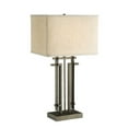 thumbnail image 2 of Bowery Hill Lampe de Table en Métal Noir et Beige, 2 of 2