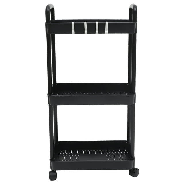 Chariot de Rangement Roulant pour Garde-Manger Organisateur de Salle de Bain Cuisine