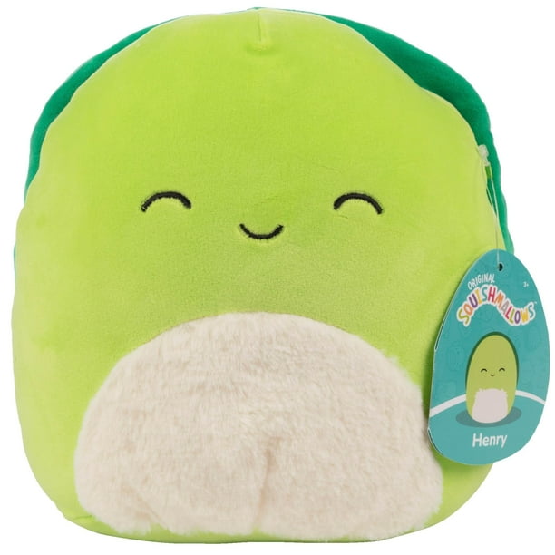 Peluche Squishmallows Original Henry The Turtle, 20 cm