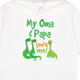 thumbnail image 3 of Inktastic Oma and Papa Love Me Dinosaur Toddler Hoodie, 3 of 4