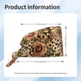 thumbnail image 5 of Cauagu Animal Leopard Pattern 1 Pcs Working Caps,Adjustable Working Hats Elastic Scrub Hats Nurse Scrub Cap Nurse Hats Elastic Tie Back Hats Unisex,One Size, 5 of 7