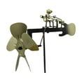 thumbnail image 2 of shyuyusaHandmade Metal Drummer Windmill Gradient Color Version Creative Spinner for Outdoor Garden and Yard Decoration, 2 of 5