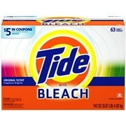 Tide Powder W/bleach 63use