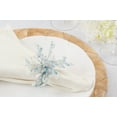 thumbnail image 4 of Saro Lifestyle Beaded Flower Napkin Ring (Set of4), 4 of 4