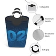 thumbnail image 4 of Picia Happy New Year 2025 A Laundry Basket With Handles Laundry Hamper Toys Storage Organizer Foldable Bucket Washing Bin Dirty Clothes Bag For Home Bathroom Bedroom Dorm, 4 of 6