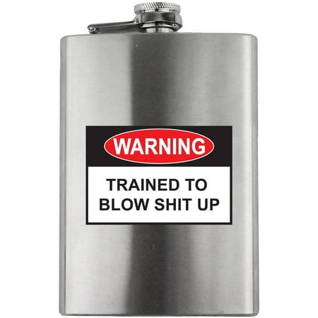 

EOD Explosives Warning Label 8oz. Flask