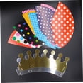 thumbnail image 5 of BESTYASH 11-Piece Assorted Colorful Birthday Paper Crowns Set Perfect for Party Decorations and Photo Booth Props, 5 of 8