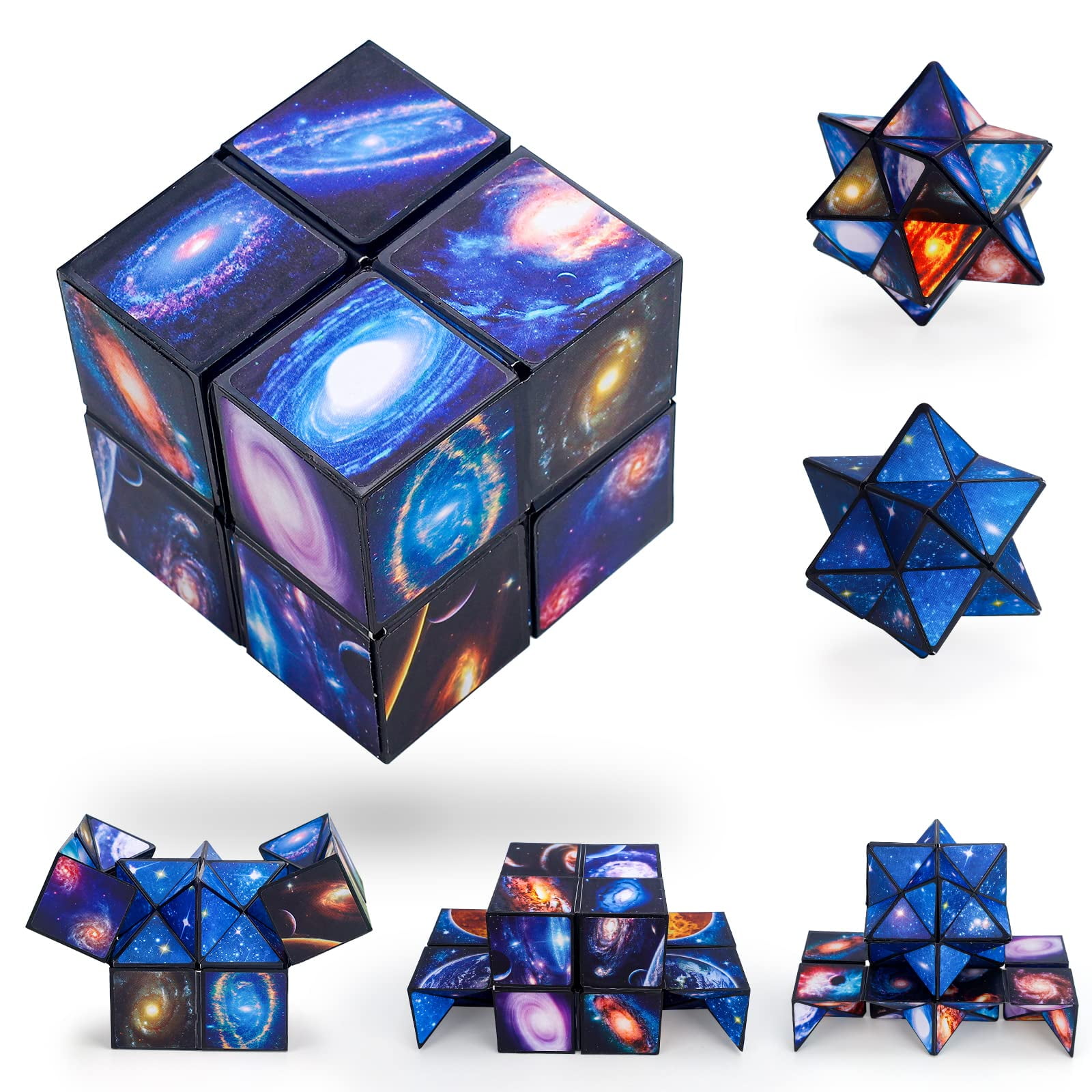 Details about   Magic Infinity Cube Stress Fidget Sensory Toy Autism Anxiety Relief Kids Gifts 