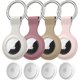 thumbnail image 1 of Yanonmyfd  Fundas para Apple AirTag 2021[4 Piezas], Silicona Funda Airtag para Llavero, Anti-Perdida Anti-Rasguños Ligero Protectora Funda con Llavero para Localizador Apple Airtags, 1 of 13