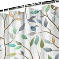 thumbnail image 3 of Floral and Bee Shower Curtain Waterproof Bathroom Decor Artistic Print, 3 of 5