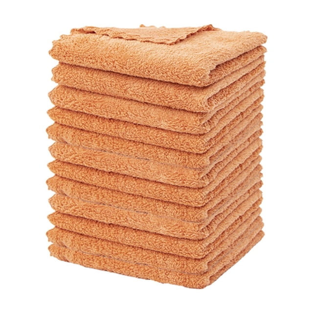 Velvet Feel Microfiber Cleaning Cloths - Super Absorbent, Soft Texture, for Kitchen, Dishes, Tables, and Glass Wiping