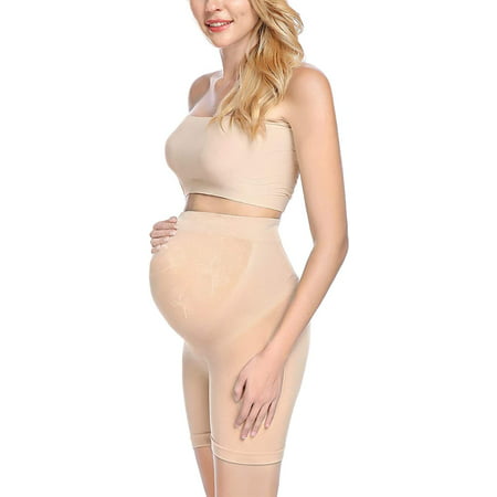 Womens Seamless Maternity Shapewear High Waist Pettipant Pregnancy Underwear for Belly Support Walmart Canada
