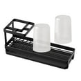 thumbnail image 3 of Organizador de pasta de dientes Soledad Negro con tazas, 3 of 10