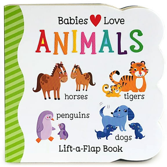 Pre-Owned Babies Love Animals Chunky Lift-a-Flap Board Book (Babies Love), 9781680520101, 1680520105, Paperback, Ltf Brdbk edition