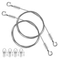 thumbnail image 1 of OUNONA 1 Set Secure Hold Wire Hanger Kit Hanging Wire Picture Hanging Kit Stainless Steel Heavy Duty For Homeowners, 1 of 7