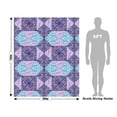 thumbnail image 4 of Rwraps Purple Art Deco Spinning Hourglass Matte Vinyl Film Wrap 59in x 26ft Vinyl Vehicle Car Film, 4 of 9