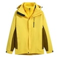 thumbnail image 1 of LOVZFMLL Jackets for Men's Fashion Fallow Three-In-One Two-Piece Outdoor Jacket Long Sleeved Coat, 1 of 2