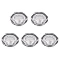 thumbnail image 1 of Unique Bargains 3/4' Male Threaded Organic Glass Air Compressor Oil Level Gauge Sight Glass 5Packs, 1 of 5